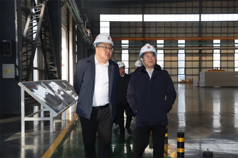 中國有色金屬工業協會黨委副書記范順科一行到明泰鋁業調研